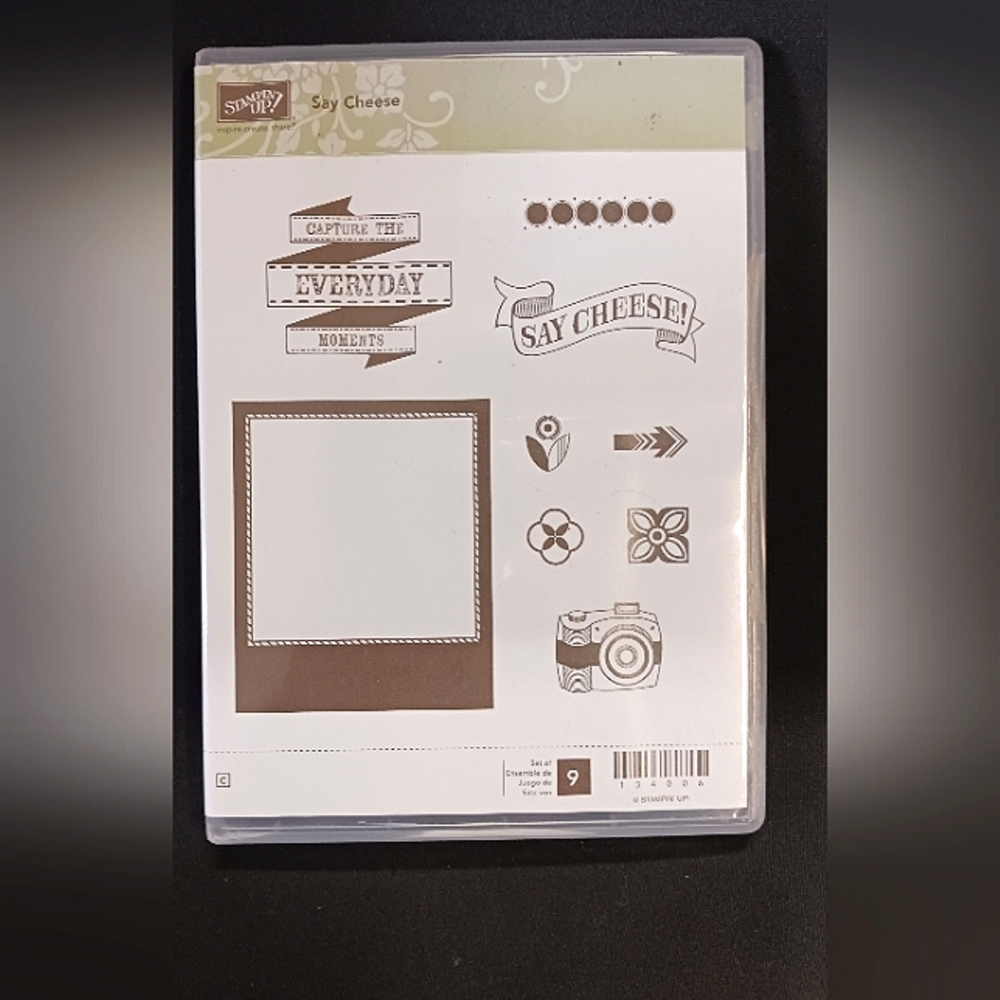 🔹️Say Cheese stamp set of 9